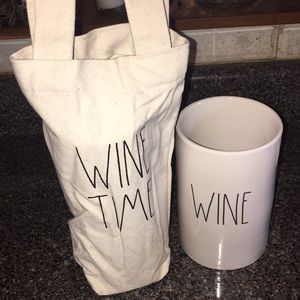 Rae Dunn wine time collection